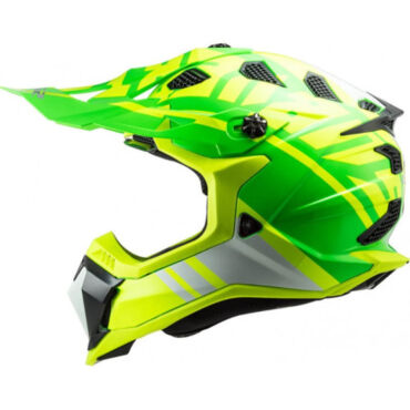 LS2 Мотошлем MX700 Subverter Gammax Yellow Green - миниатюра 1