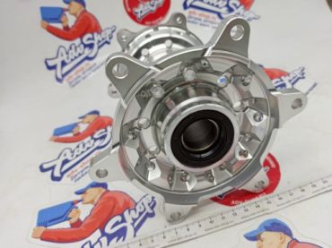 ADVS ступица фрезерованная / анодирование серебро зад KTM EXC / Husqvarna / GasGas 04 23