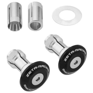 Заглушки в руль ZETA 29mm 2pcs Black, ZE48 7005