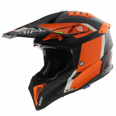 Шлем AIROH AVIATOR 3 GLORY, Оранжевый (Матовый) - миниатюра 1