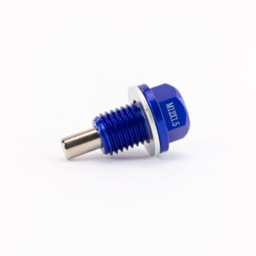Сливной болт масла с магнитом CNC М12 х 1.5 Blue - миниатюра 1