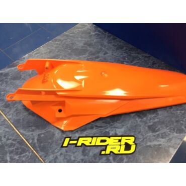 Крыло заднее Polisport 8556600001 KTM кросс 2019+, KTM Эндуро 2020+ оранжевое - миниатюра 1