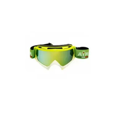 AiM Очки кроссовые (PRO) 157 950 Green White Glossy