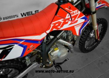 Питбайк APOLLO RFZ START 125 LЕ 17х14 ( Красный RED)