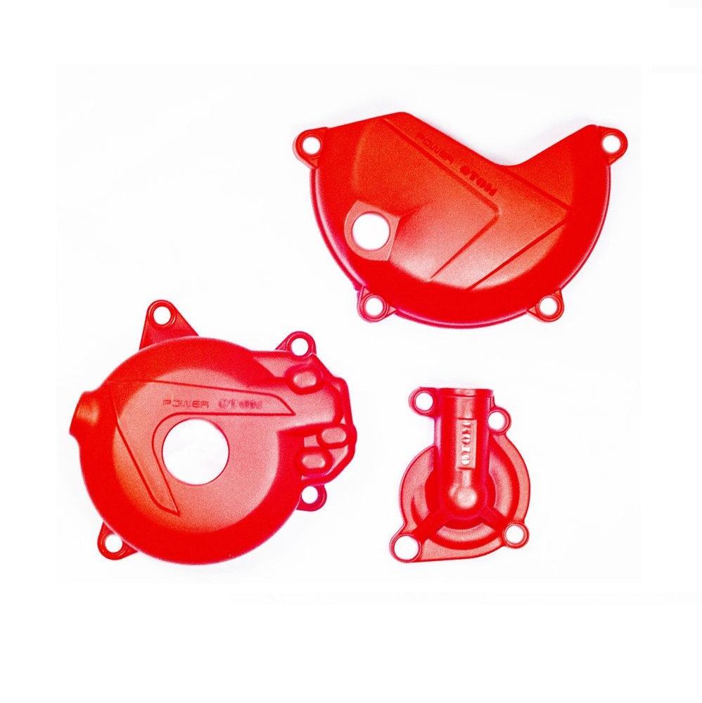 Защита крышек двигателя OTOM 177MM (NC250) красная