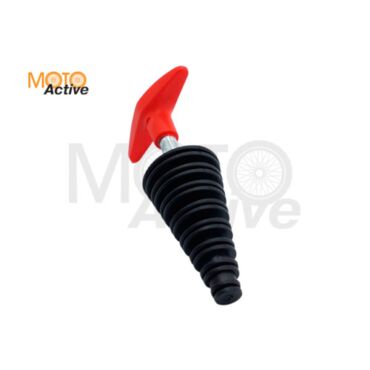 Пробка в глушитель малая SM PARTS SM 651 черная красная - миниатюра 1