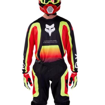 Мотоштаны Fox 180 Ballast Pants, black red (36, Взрослая  Кросс эндуро)
