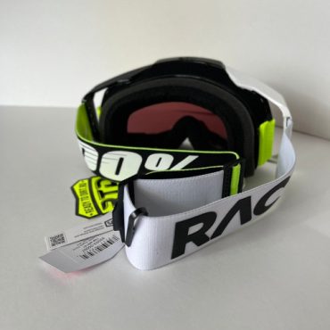 Очки для мотокросса 100% ARMEGA Racr Hiper Silver Mirror Lens с зеркальной линзой Hiper