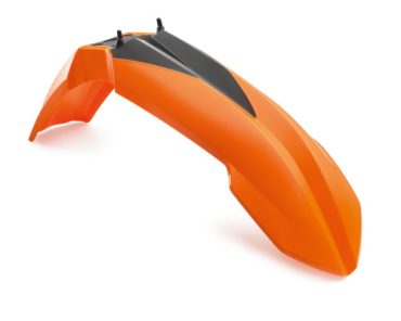 Крыло переднее оранжево черное KTM SX 08 12 / EXC 08 13