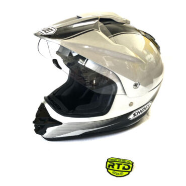 Мотошлем Shoei Hornet DS Sonora TC 10 Black Silver - миниатюра 1