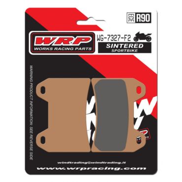 Тормозные колодки WRP WG 7327 F2 (LMP327 SF / LMP327 SFP / FDB2042 / FDB2099 / FA244) - миниатюра 1