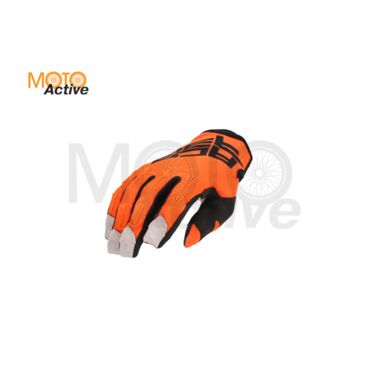 Перчатки детские Acerbis MX X K KID Orange Grey - миниатюра 1