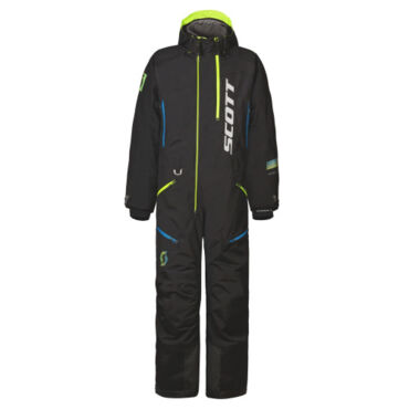 SCOTT Комбинезон DS Shell Dryo (увеличенный объем) black neon yellow - миниатюра 1