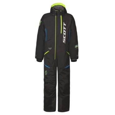 SCOTT Комбинезон DS Shell Dryo (увеличенный объем) black neon yellow