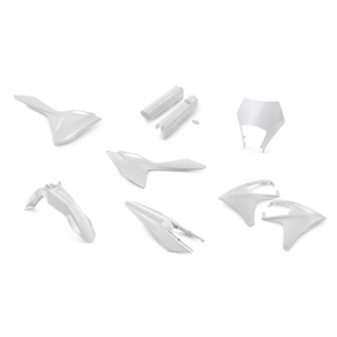 GasGas Plastic parts kit Комплект пластика ( белый ) 250 500 EC ECF  24-> ( 00010000399K ) - миниатюра 1