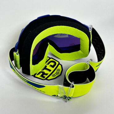 Очки Progrip Atzaki 3201 FL Blue Multilayer mirror Yellow Lens (желтая зеркальная линза 3247C) - миниатюра 1