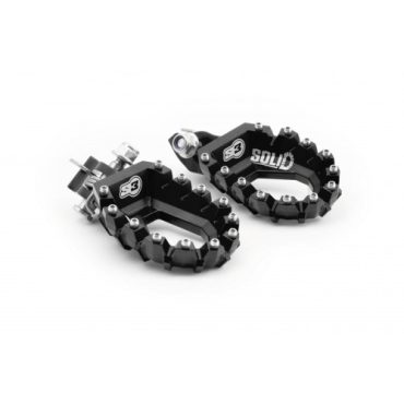 Подножки алюминиевые S3 Parts черные Honda AFRICA TWIN 20-