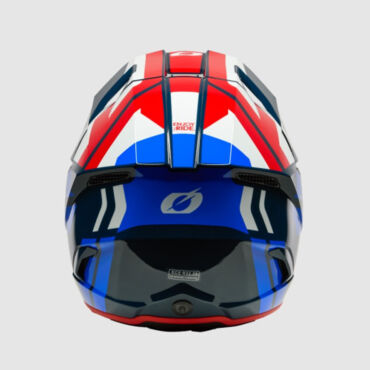 Oneal Кроссовый шлем 3Series Ride V.25 синий белый - миниатюра 1