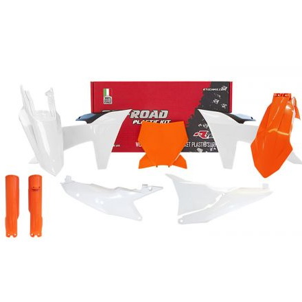 Комплект пластика KTM SX SX F (2023 2024), Бело Оранжевый