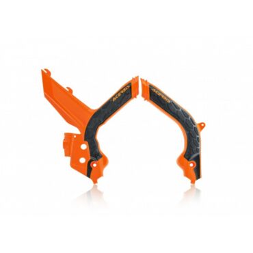 Acerbis X GRIP KTM SX SXF 2019 ORANGE BLACK защита рамы 19 21 // 0023599.209 - миниатюра 1