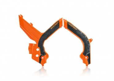 Acerbis X GRIP KTM SX SXF 2019 ORANGE BLACK защита рамы 19 21 // 0023599.209