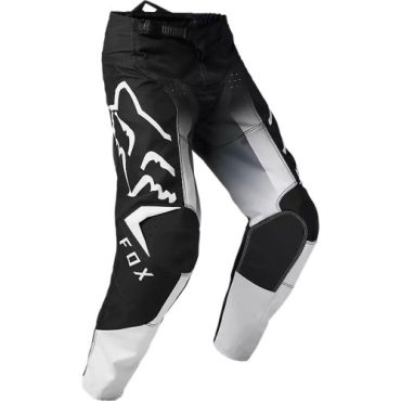 Мотоштаны подростковые Fox 180 Leed Pant, black white (24, Детская Кросс эндуро)