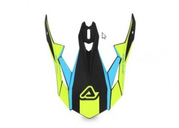 Козырек Acerbis для шлема X TRACK Light Blue Fluo Yellow