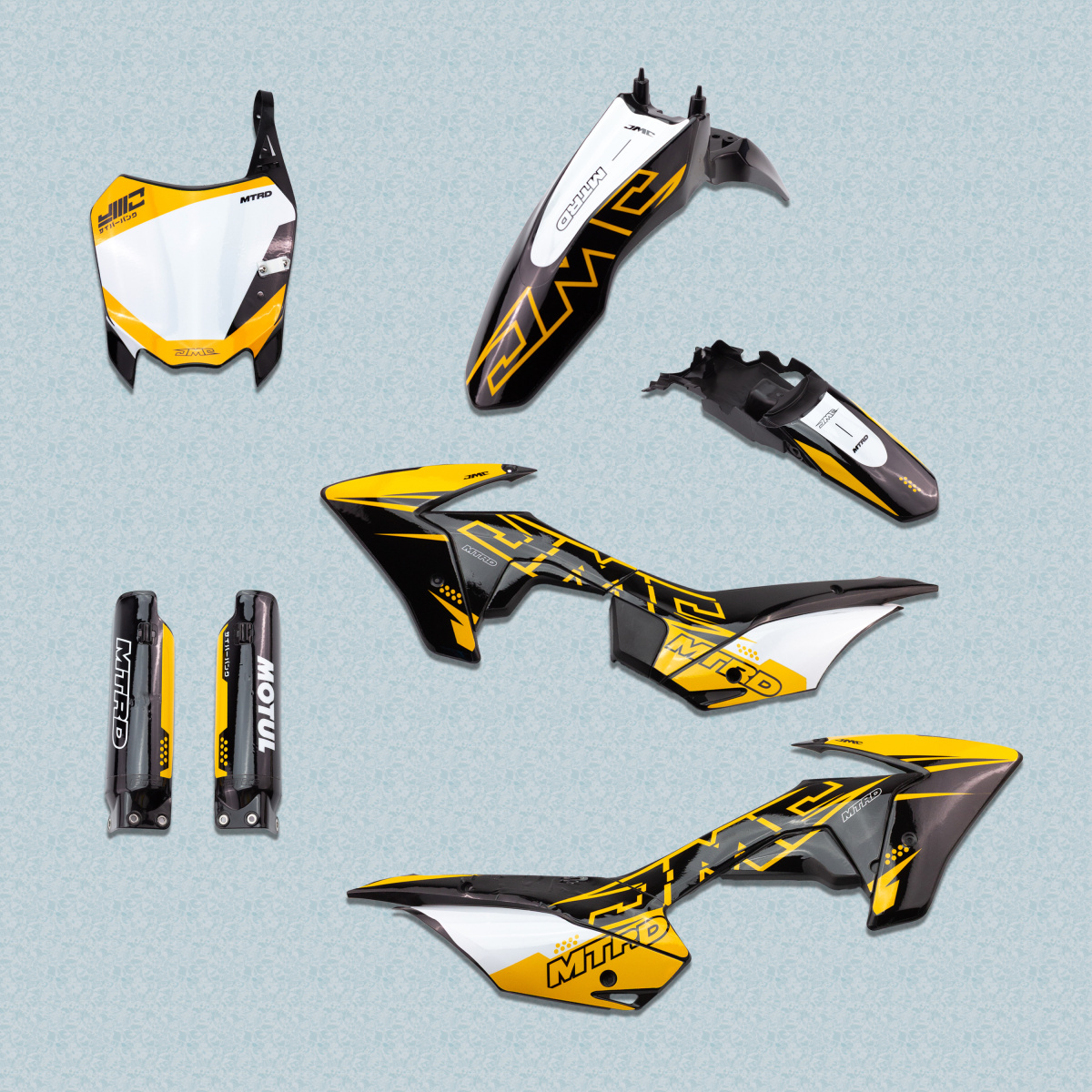 Комплект пластика JMC MX125 SE MTD (CRF 110 / PH10) с графикой 160 MTD - фото 1