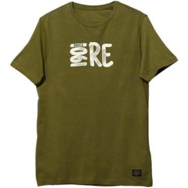 Футболка 1901 RE T SHIRT MID OLIVE , размер 4XL - миниатюра 1