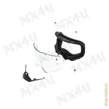 Маска кросс Velocity 6.5 Photochromic - Красный (Дымчатая линза) 28 80 VLT