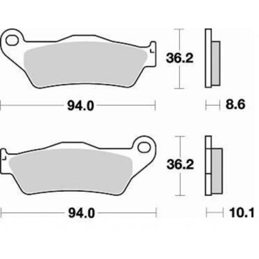 Колодки 746 KTM85 передние original - миниатюра 1
