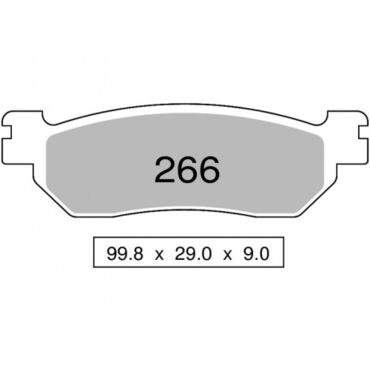 Колодки дискового тормоза Trofeo Sintered 266 (LMP328, FDB2083) - миниатюра 1