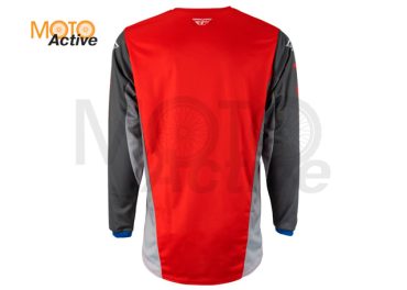 Джерси FLY RACING KINETIC KORE, красная серая