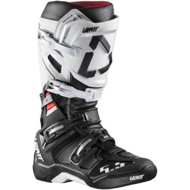 Мотоботы Leatt Moto 5.5 FlexLock White Black 