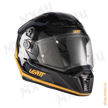 Кроссовый шлем ADV 7.5 Black Orange V26 - миниатюра 1