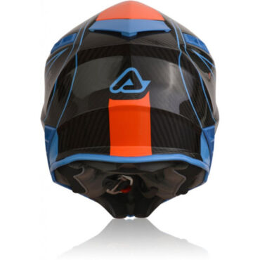 Acerbis Шлем Steel Carbon Orange Blue - миниатюра 1