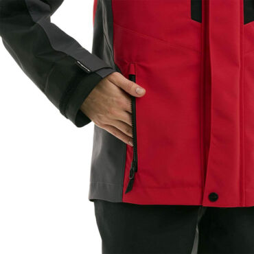 Dragonfly Мембранная куртка Quad Pro Woman V26 Red - Black - Grey - миниатюра 1
