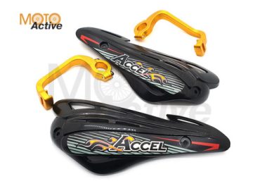 Защита рук с пластиковыми щитками ACCEL HGS 12 универсальная (золото)