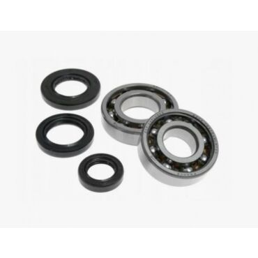 Подшипники коленвала + сальники RMS [SKF] Suzuki AD50 / Morini металл - миниатюра 1