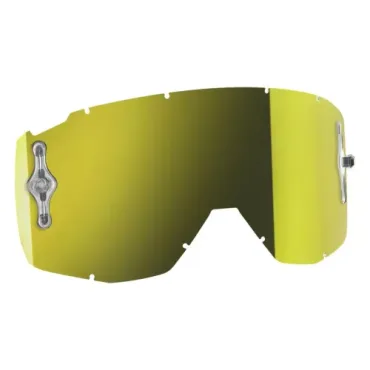 Scott Линзы Hustle MX SGL WKS OTG yellow chrome afc