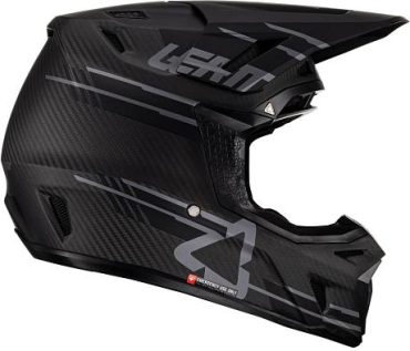 Мотошлем Leatt Moto 9.5 Carbon Helmet Kit V24 Black