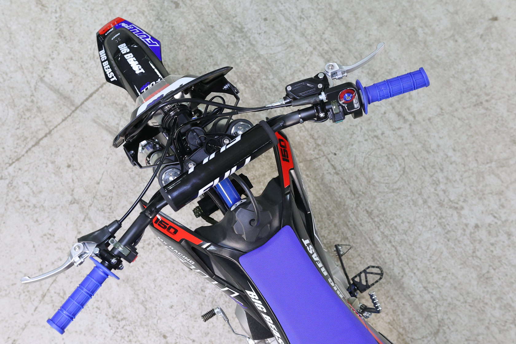 Питбайк FullCrew Big Beast 150cc 17\14 (механ., эл.стартер) MSD (BB) - фото 1