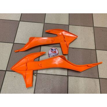 Acerbis спойлер радиатора Black оранжевый SX19 22, EXC 20 23 // 0023500.011.016 - миниатюра 1