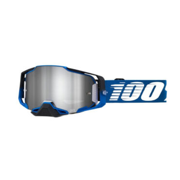 100% Очки Armega Goggle Rockchuck Flash Silver Lens - миниатюра 1