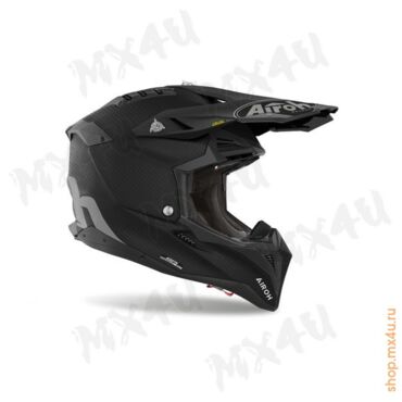 Кроссовый шлем Aviator 3 Carbon - Черный матовый - миниатюра 1