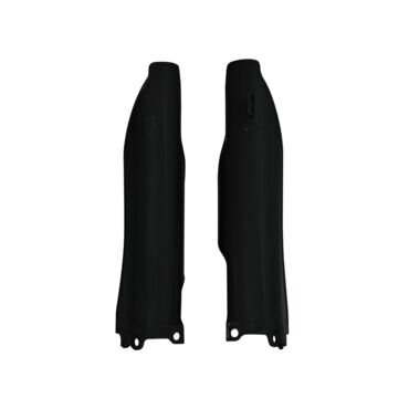 Защита вилки Kawasaki KXF250 450 06 08 # KX125 250 07 08 # KLX450R 07 16 черная - миниатюра 1