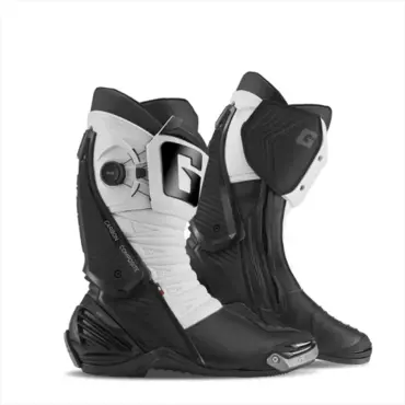 Мотоботы Gaerne GP1 LS Black White - миниатюра 1