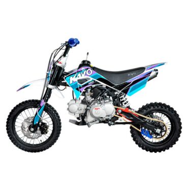 Питбайк KAYO Mini К125EM 14 12 (механ. сцепл., эл. стартер) - миниатюра 1