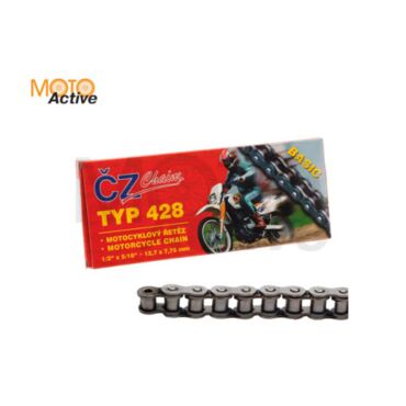 Цепь привода CZ Chains 428 Basic - 122 - миниатюра 1