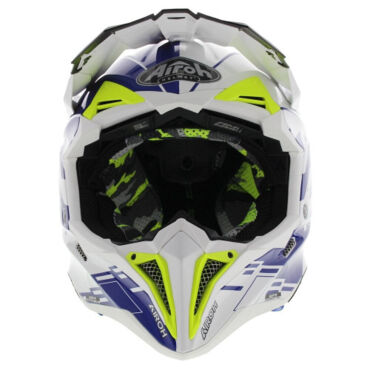 Шлем AIROH AVIATOR 3 Rampage Blue Gloss (Глянцевый) - миниатюра 1